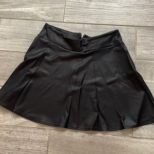 Forever21 Faux Leather Skirt, Size M
